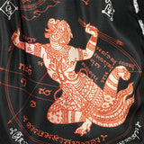 TUFF New Retro Style Shorts - Hanuman Flying Raising The Flag