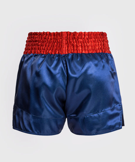 Venum Classic Muay Thaï Short - Black/White/White  Fight Co