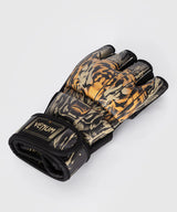 Venum Tiger MMA Gloves - Black/Neon Orange