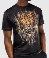 Venum Tiger Men's Dry Tech T-Shirt - Black/Neon Orange