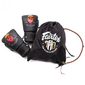 Fairtex X Tom Atencio Heart of The Warrior Boxing Gloves Fairtex