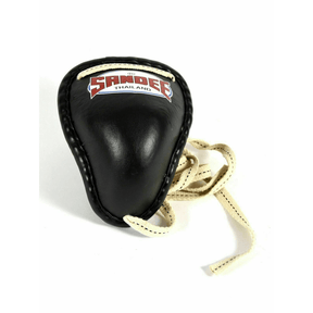 Sandee Adults Groin Guard Muay Thai Black Metal Protection Sparring  Fight Co