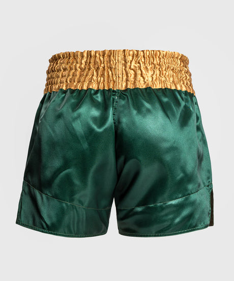 Venum Classic Muay Thaï Short - Black/White/White  Fight Co