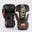 Venum Elite Boxing Gloves Black-Gold-Red-16oz Fight Co