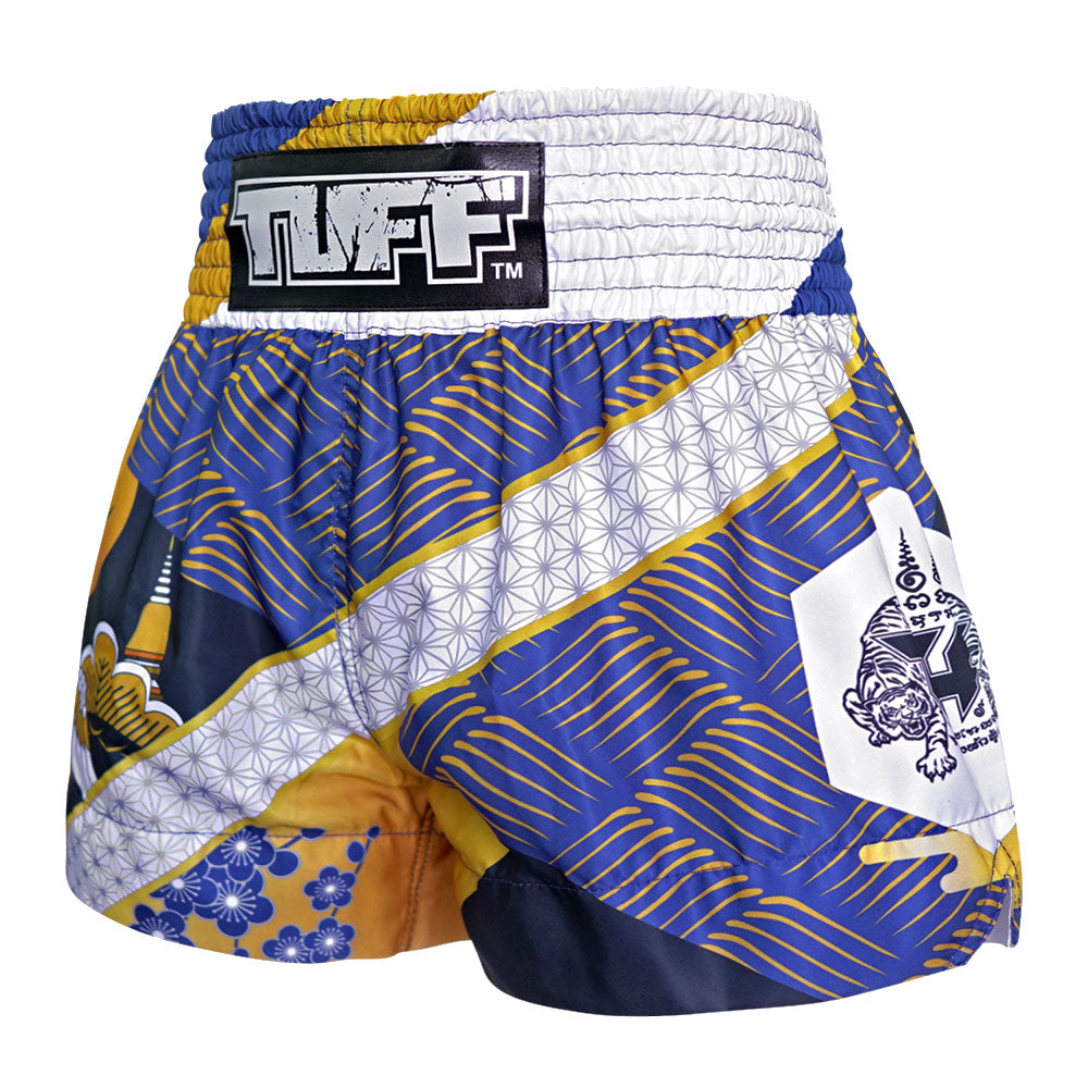 TUFF Muay Thai Shorts - Majestic Crane