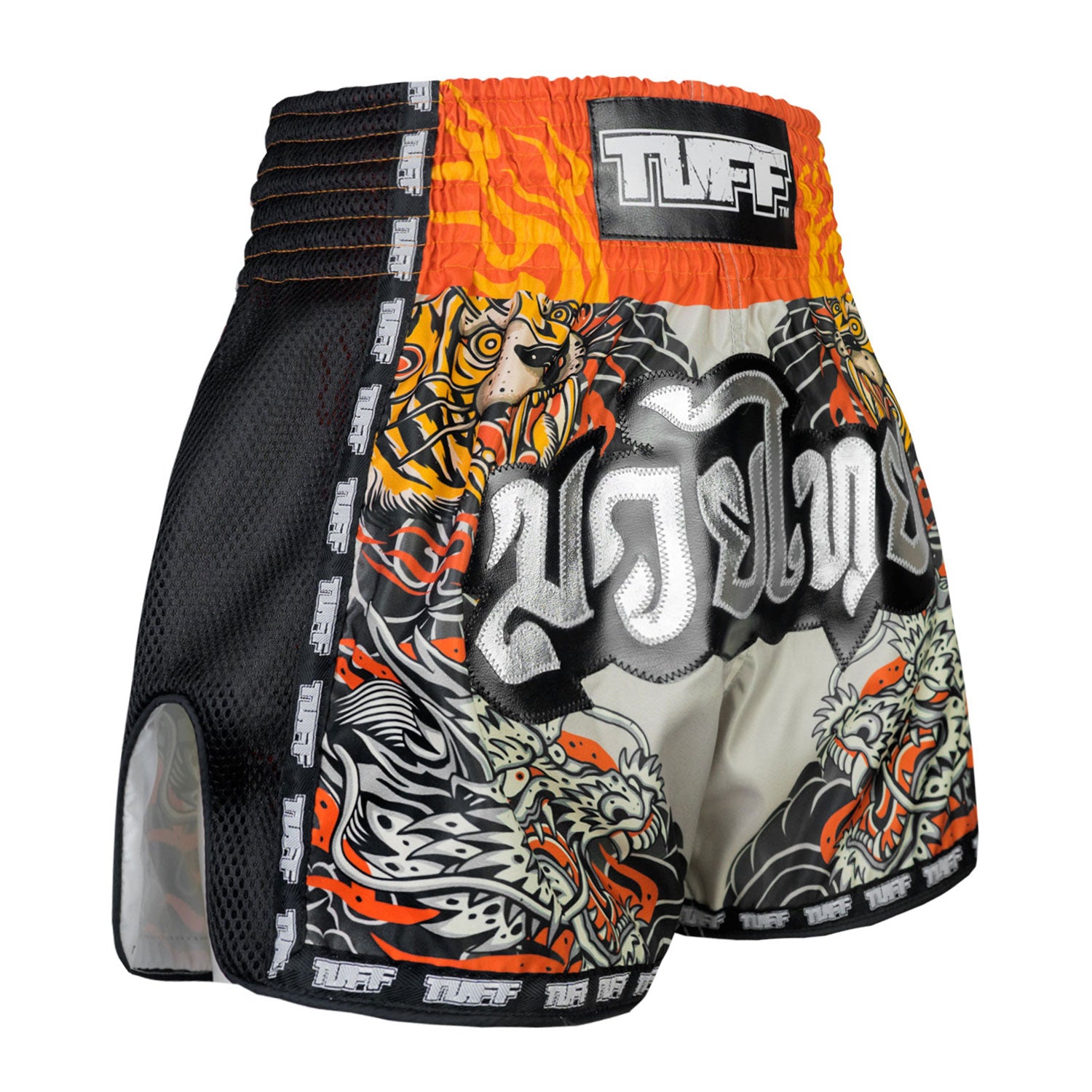 TUFF New Retro Style Shorts - The Japanese Yin-Yang – Fight Co