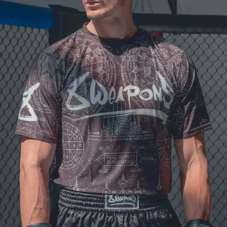 8 WEAPONS Functional T-Shirt - Hanuman Yant - Fight Co