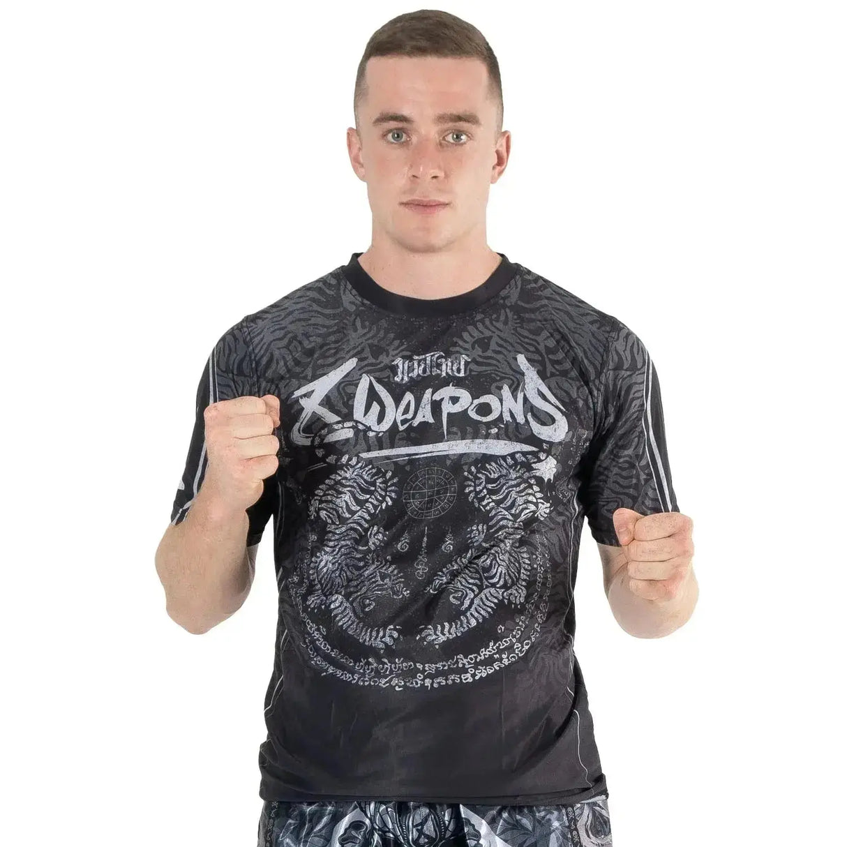 8 WEAPONS Functional T-Shirt - Tiger Yant  Fight Co