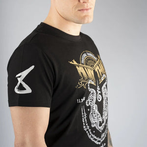 8 WEAPONS Muay Thai T-Shirt - Sak Yant Tigers