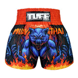 TUFF Muay Thai Shorts - Midnight Werewolf