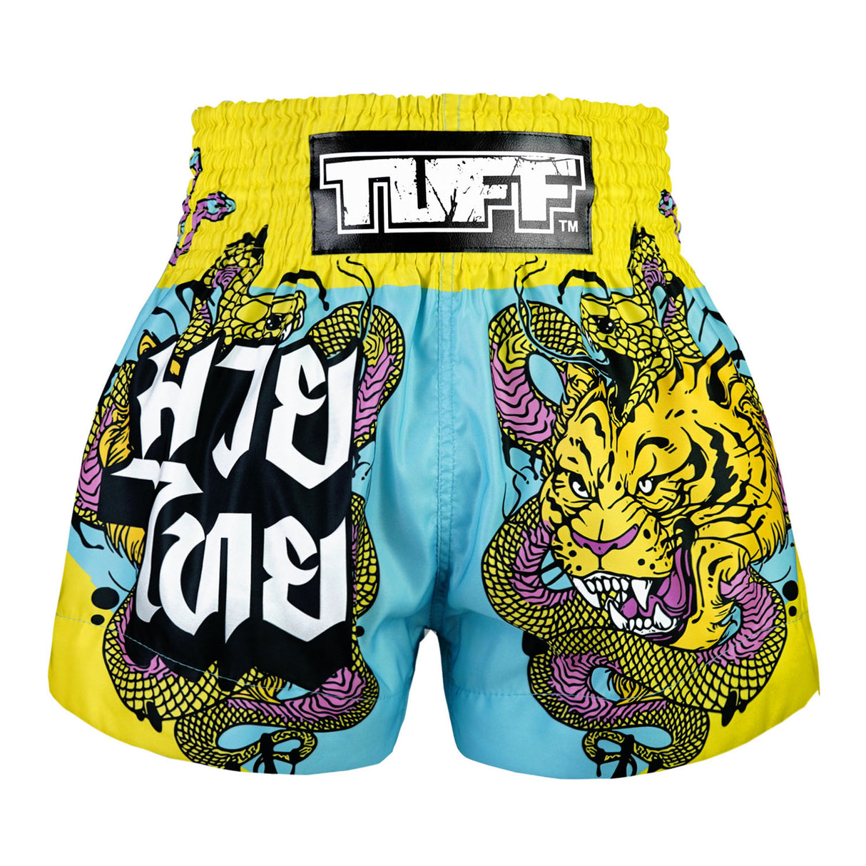 TUFF Muay Thai Shorts  - Tiger and Python