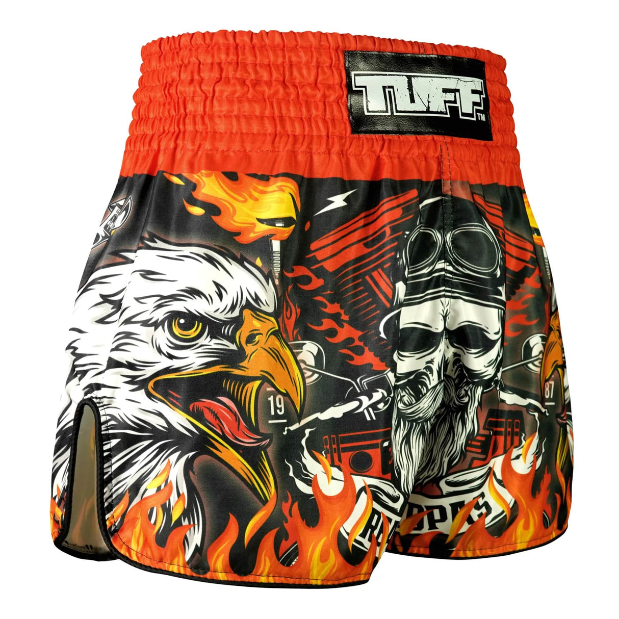 TUFF High Cut Retro Style Shorts - Graybeard and The Eagle