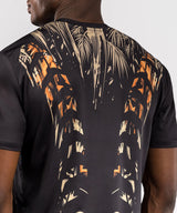 Venum Tiger Men's Dry Tech T-Shirt - Black/Neon Orange