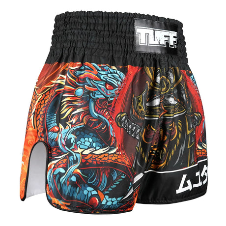 TUFF High Cut Retro Style Shorts - Seraphic Seiryu Samurai Saga