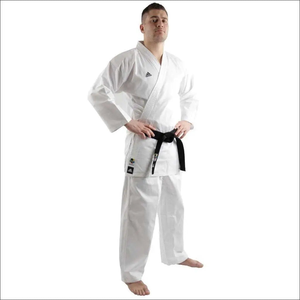 Adidas Adult Karate Club Suit - White Adidas