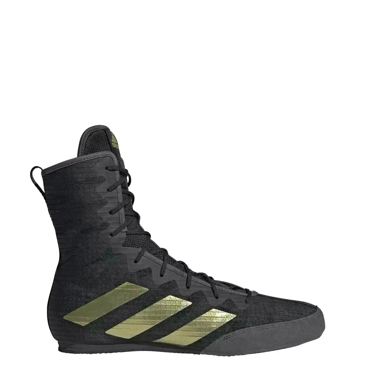 Adidas Box Hog 4 Boxing Boots - Black Gold  Fight Co