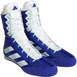 Adidas Box Hog 4 Boxing Boots - Blue White - Fight Co