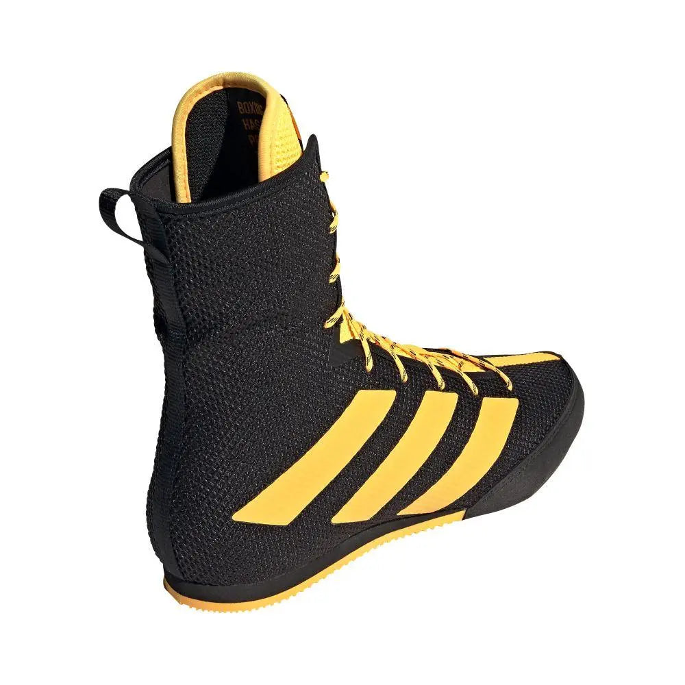 Adidas Box Hog Boxing Boots - Black Gold Adidas