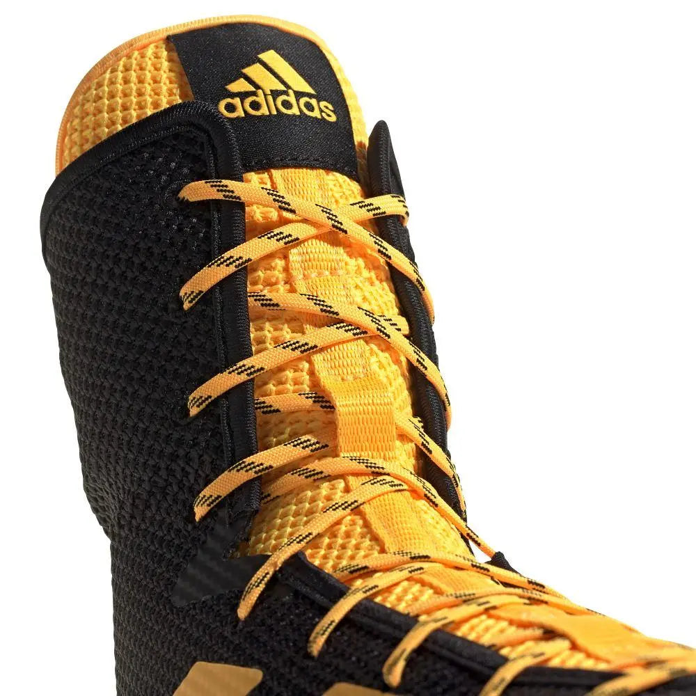 Adidas Box Hog Boxing Boots - Black Gold Adidas