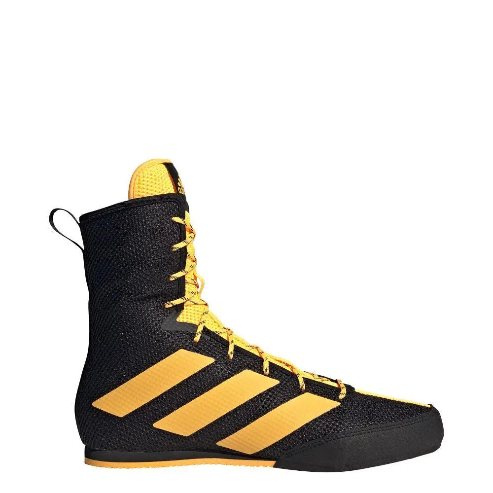 Adidas Box Hog Boxing Boots - Black Gold Adidas