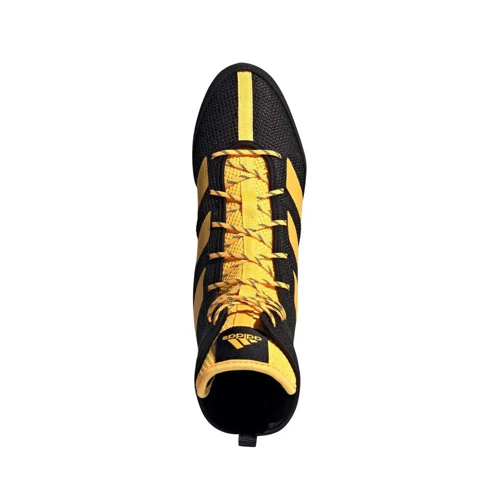 Adidas Box Hog Boxing Boots - Black Gold Adidas