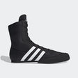 Adidas Box Hog Boxing Boots - Black White Adidas