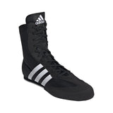 Adidas Box Hog Boxing Boots - Black White Adidas