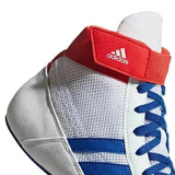 Adidas Havoc Boxing Boots - White Blue - Fight Co