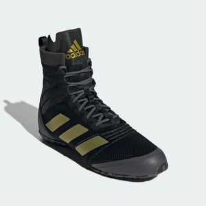 Adidas Speedex 18 Boxing Boots - Black Gold Adidas