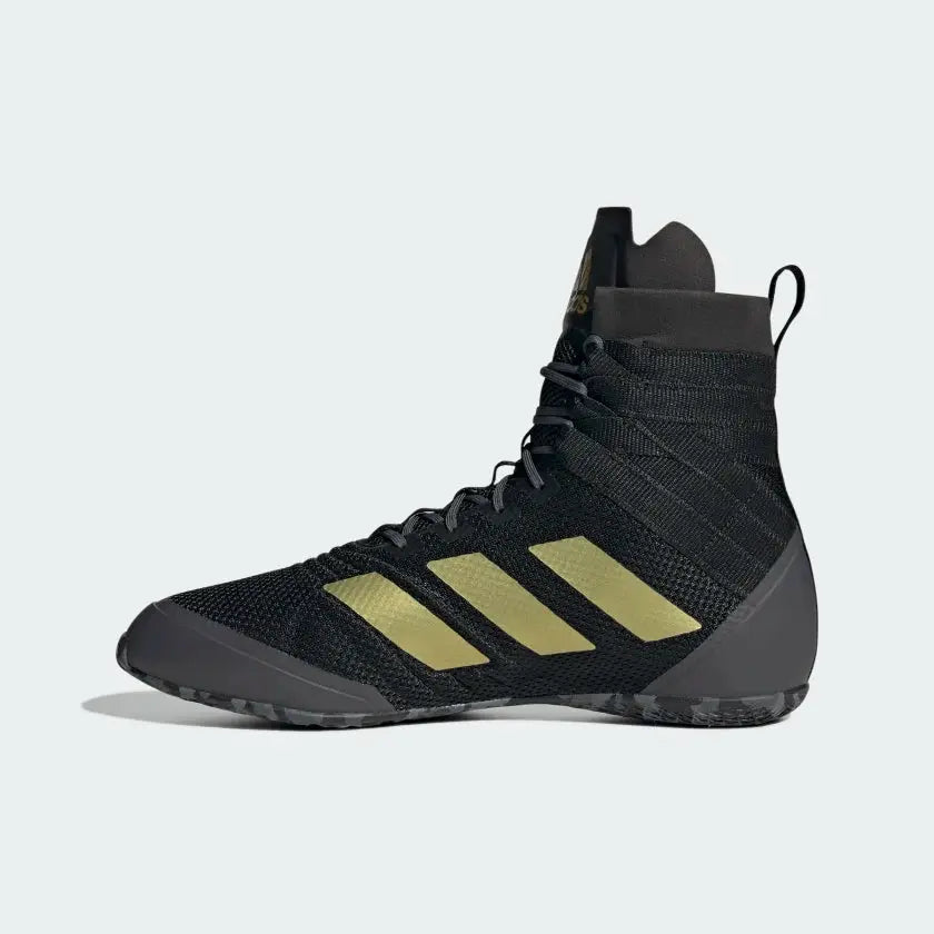 Adidas Speedex 18 Boxing Boots - Black Gold Adidas