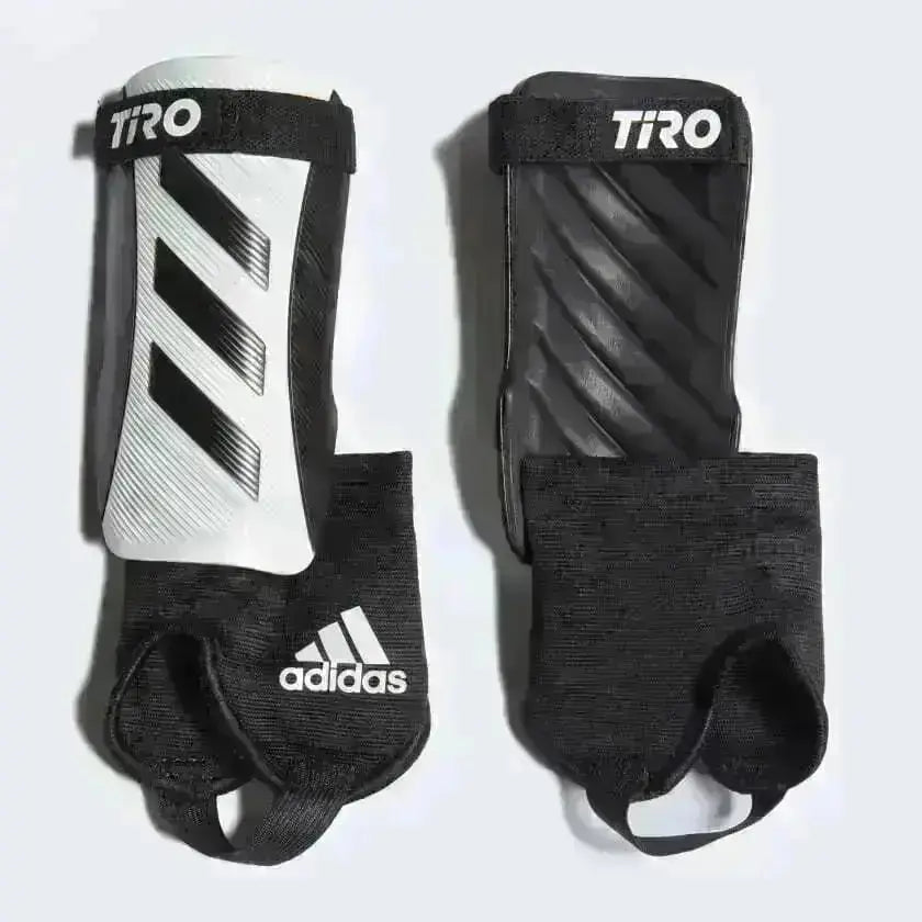 Adidas Tiro Match Adult Football Shin Pads White-Black-Large Fight Co