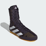 Adidas Box Hog 4 Boxing Boots - Black OLY