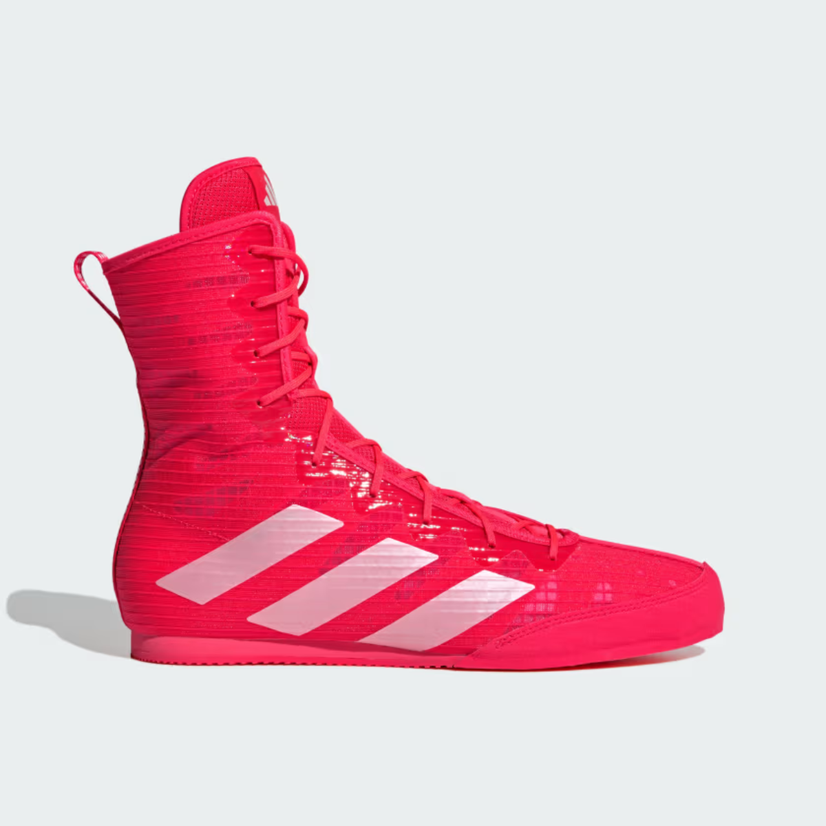 Adidas Box Hog 4 Boxing Boots - Lucid Red