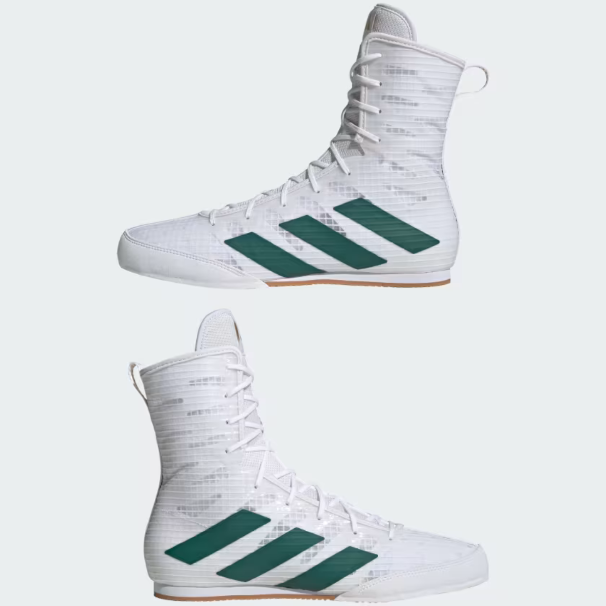 Adidas Box Hog 4 Boxing Boots - White