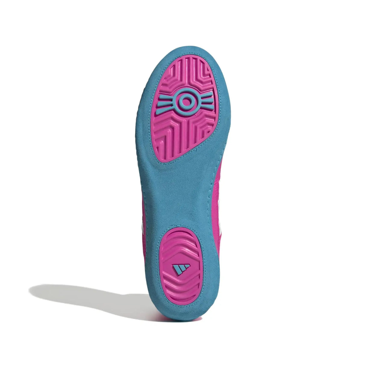 Adidas Combat Speed 4 Wrestling Boots - Pink/White/Cyan