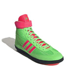 Adidas Combat Speed 4 Wrestling Boots - Screaming Green