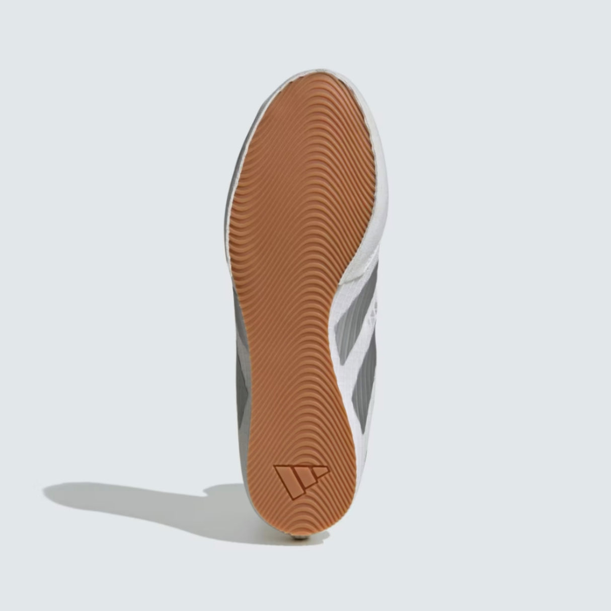 Adidas Box Hog 4 Boxing Boots - Cloud White / Silver Metallic / Core Black