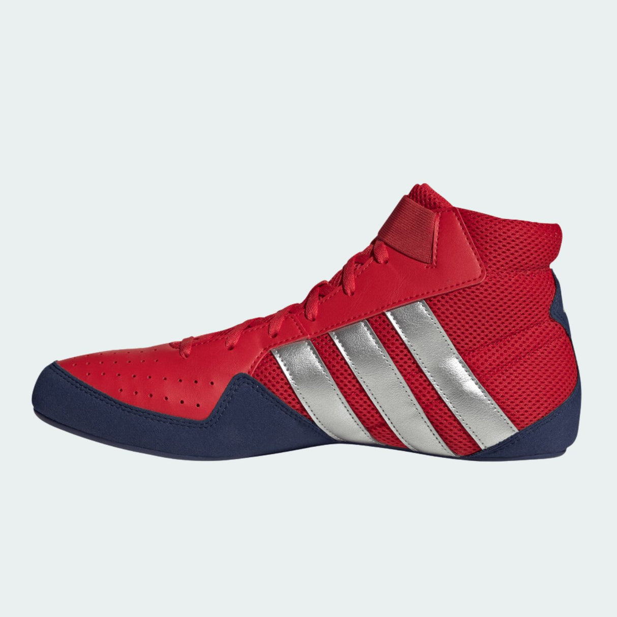 Adidas Havoc Plus Adult Boxing Boots Better scarlet KJ1348 Side View