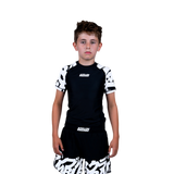 Scramble Baka Kids Rash Guard - Black