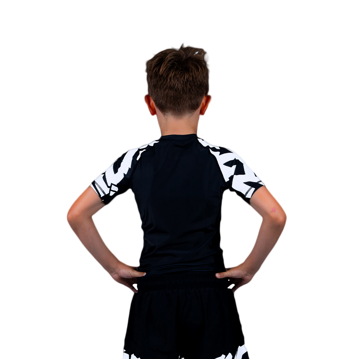 Scramble Baka Kids Rash Guard - Black