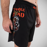 Black/Orange Scramble or Dead Grappling Shorts  Fight Co