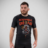 Black/Orange Scramble or Dead Rash Guard  Fight Co