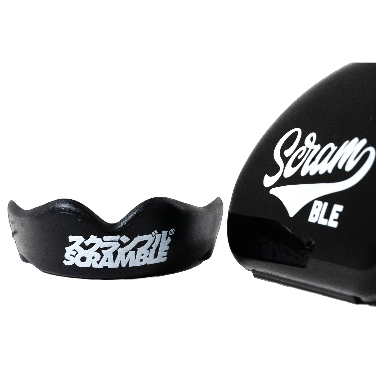 Black Scramble Mouth Gum Shield Guard  Fight Co