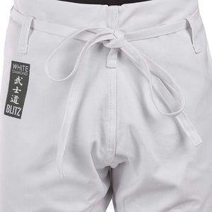 Blitz Sports White Diamond Karate Suit 5 Star Elite Gi Blitz Sports