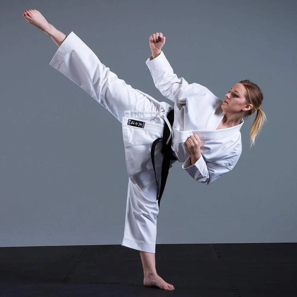 Blitz Sports White Diamond Karate Suit 5 Star Elite Gi Blitz Sports