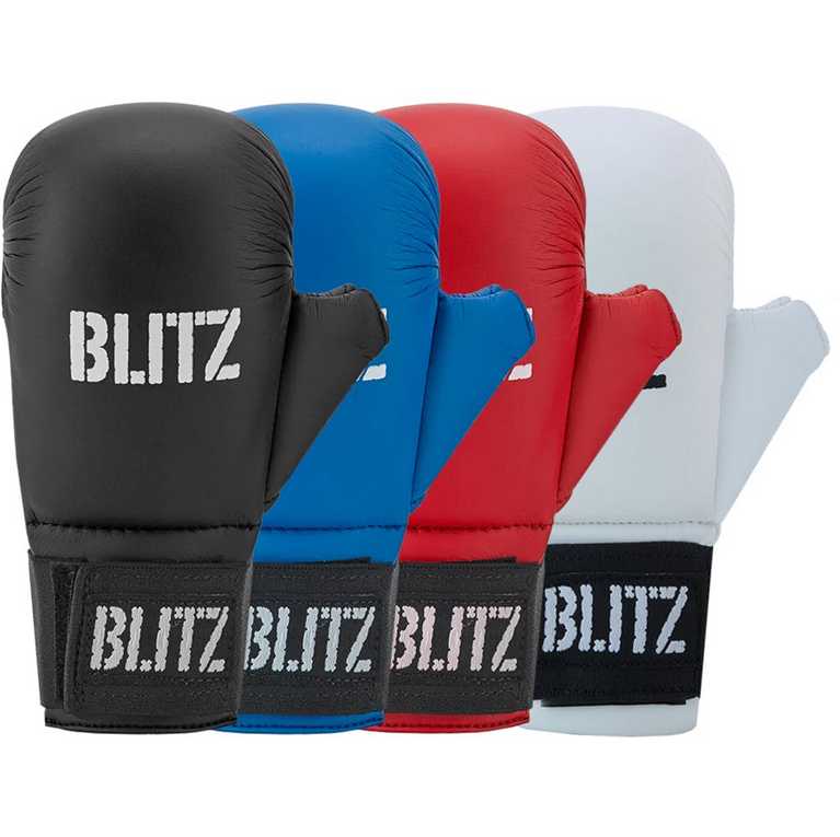 Blitz Sports Karate Elite PU Sparring Gloves Blitz Sports