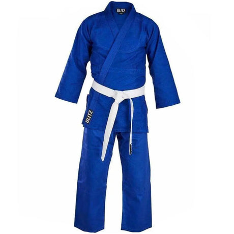 Blitz Sports Lightweight Student Judo Suit - Blue Blitz Sports