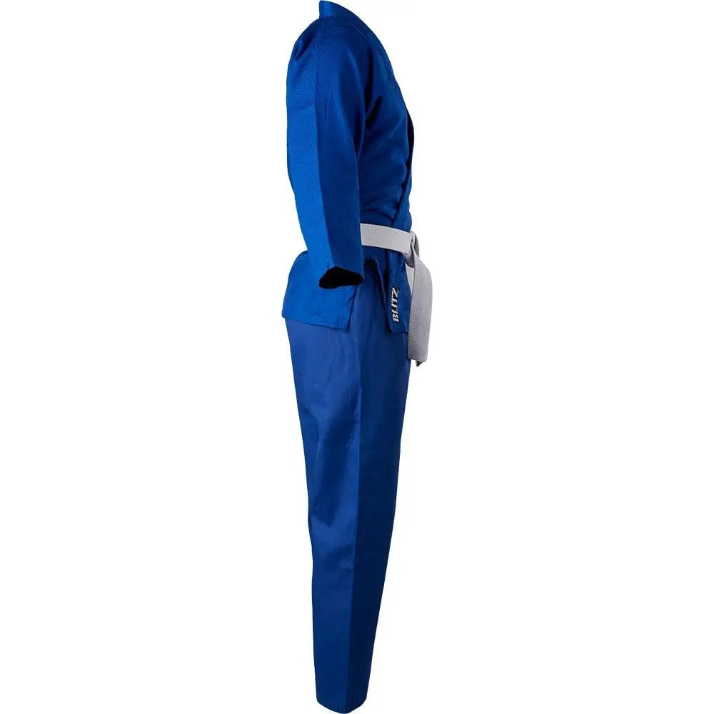 Blitz Sports Lightweight Student Judo Suit - Blue Blitz Sports