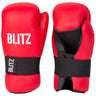 Blitz Sports PU Semi Contact Open Palm Gloves Blitz Sports