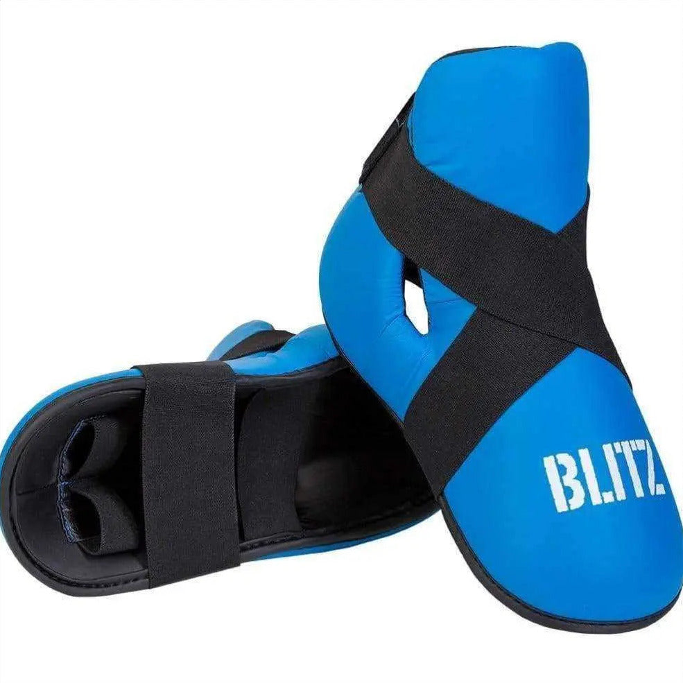Blitz Sports Pro Leather Semi Contact Foot Protector Blitz Sports